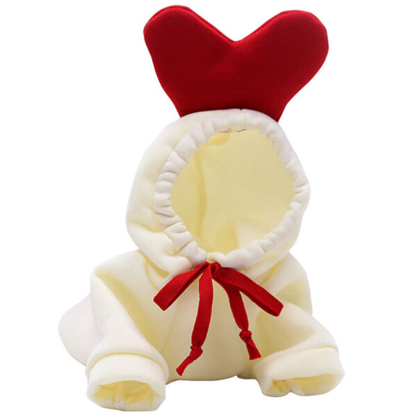 Cute Fruit Dog Clothes Hoodies Warm Fleece Pet Clothing Cat Costume Coat for Puppy Small Medium Dogs Cats