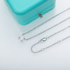 AnuJewel D Color 1ct 2ct 3ct Moissanite Diamond Gold Plated Pendant Necklace For Women Anniversary Gifts Wholesale