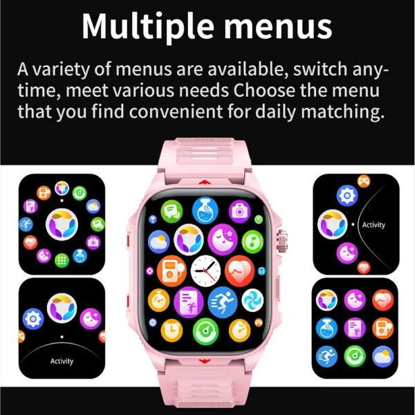 8ea23516f7e0182d Electronic Smart Watch BT Call Heart Rate Monitor Smartwatch Fitness Tracker Waterproof Sport Watches for Man Woman Android 2026