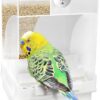 8ea396a7f73a8ab0 Large Capacity- Parrot Automatic Feeder,No Debris Bird Feeder, Parrot Cage Accessories Canary Parrot Bird Parrot Seed Food Container (Can Hold a Variety of Food) by Old Tjikko