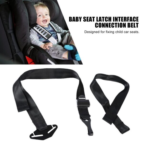 Passenger Baby Strap Connector Al Isofix Interface Belt Latch Guide Auto Car Seat Parts