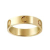 Unisex Womens Love Ring Mens Designer Rings Couple Jewelry Titanium Steel Band Fashion Classic Gold Sier Rose Color screw With diamonds Size 6-10