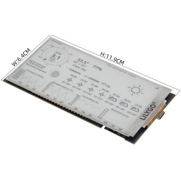 LILYGO® T5 4.7 Inch E-paper V2.3 ESP32-S3 Development Driver Board Display Module Support Trduino Compatible Raspberry Pi