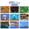 Portable Retro Mini Handheld Player 3.5 Inch LCD Screen 8-Bit AV Out Video Game Console Built-in 800 Games for Kids Gift