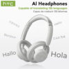 HTC HP06 Bluetooth V6.0 Wireless Open-Ear Headphones Foldable Punchy Bass Headset for PC Laptop phone TV lightweight Hollow Airy