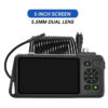 5''IPS Screen Industrial Endoscope Camera 1-15M HD1080P Single Dual Triple Lens HD1920 5.0MP Autofocus Pipe Inspection Borescope