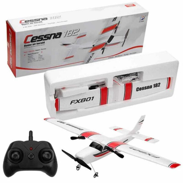 8efa460d1d93ea34 FX801 RC Plane EPP Foam 2.4G 2CH RTF Remote Control Aircraft Fixed Wingspan Airplane Toys Gifts for Children Kids