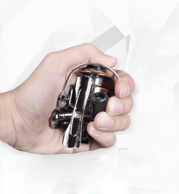 POWER Full Metal Mini Winter Ice Reel Small Spinning Reels Carp Raft Fishing Wheel for Fish Accessories Saltwater Gear