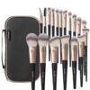8f2b70749c8c3e61 Maange 18Pcs Makeup Storage Set Soft Bristles Foundation Brushes Eyeshadow Blusher Concealer For Women Beginner Kit