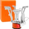 Camping Gas Stove, Portable Windproof Backpacking Stove Cooking Stoves 3000W Camping Stoves with Carry Box for Outdoor Cooking Hiking Travelling Fishing Picnic Trekking