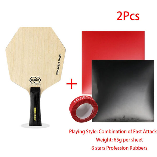 8f4d14a1a252f13f Hexagon Table Tennis Bat Base Plate Larger Hitting Area Pure Wood Blade Professional Paddle for Tranning Offensive Ping Pong