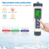 Multifunctional Meter Waterproof Water Quality Tester PH/TDS/EC/Temp Detector PH Test Pen with backlight for Aquarium Pool