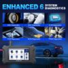 8f59fa86ec5f6706 MUCAR CS6 Automotive Scanner Car Diagnostic Tool ABS SRS TCM ECM TPMS 6 System Code Read Oil Brake 7 Reset Lifetime Free Update