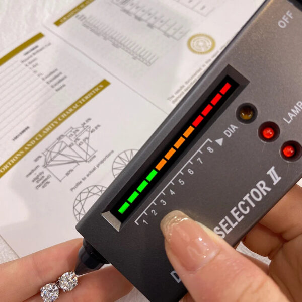 8f6c677011ef5564 DW D Color Brilliant Round Cut Lab Moissanite Diamond Stud Earrings for Women 925 Sterling Silver Gold Plated Wedding Jewelry
