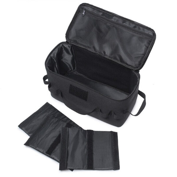 8f77dda8e81a2840 Outdoor Camping Tank Storage Large Capacity Ground Nail Tool Gas Canister Picnic Cookware Utensils Kit Bag