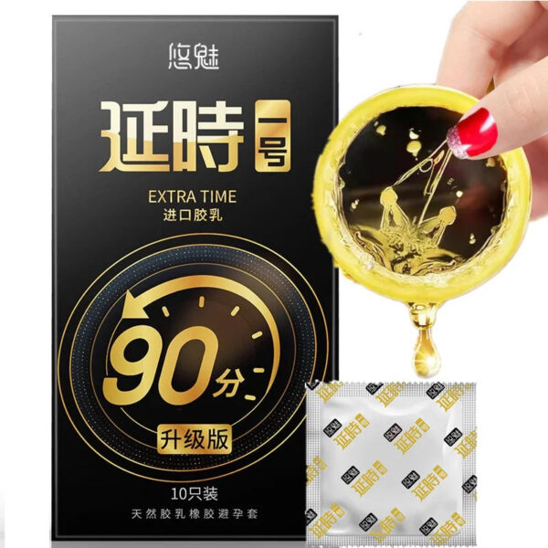 8f81a9637e1b49c8 Time Prolong Condoms Granular Sex Toys Erotic for Men Delay Ejaculation Large Spikes Big Oil Sex Products High Sensitive Sexshop