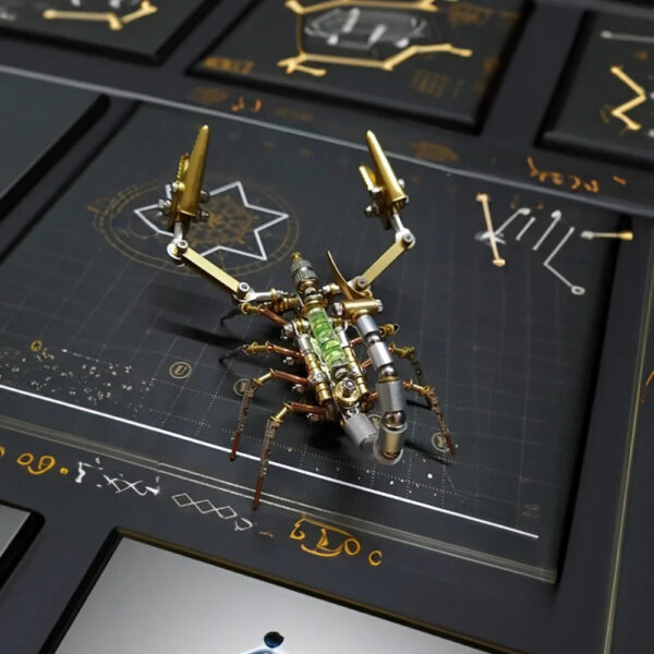 DIY Mechanical Spider Metal Model Kit 3D Puzzles Cyberpunk Insects Assembly Creative Handmade Metal Puzzles