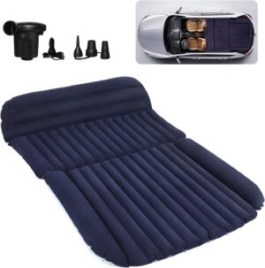 QDH Auto Matratze SUV Luftmatratzen Camping Aufblasbare Matratze Aufblasbares Bett für den Auto-Rücksitz-Dickere Luftbett für Reisen Camping Outdoor Aktivitäten