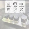 8fa06824c2d1df88 ropad ro Mechanical Keyboard RGB Mini Gaming Custom Programming Knob Keypads Red Switch 3 Keys For Photoshop