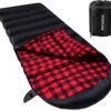 8fa7fe074891fd30 0 Degree Sleeping Bag 100% Cotton Flannel XXL Cold Weather Winter Oversized Sleeping Bag for Adults Camping Zero Degree Big and Tall with Compression Sack