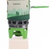 Fire-Maple FMS-X3 0,8L Campingkocher mit Piezo-Zündung & Topfhalterung Tragbarer Gaskocher mit Gasflaschen-Stabilisator Für Outdoor, Trekking, Wandern (Schwarz)
