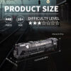 8fc9257c5ccc24f5 Piececool 3D Metal Puzzles Class S-2 Locomotive DIY Kit Jigsaw Assembly Model Kits for Home Collection
