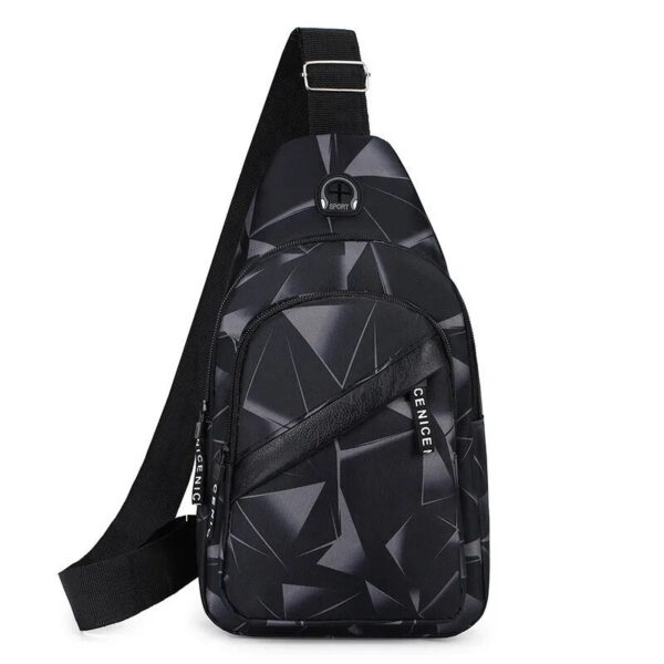 8fddee48130c82d5 Chest Pack Men's Ins New Fashionable Korean Version Crossbody Bag Lightweight Outdoor Sports Casual Couple Backpack Trend