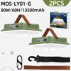Rechargeable Camping Light Outdoor Tent Light Magnetic Suction Emergency Car Maintenance Work LED Lantern Flashlight USB Type-c