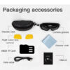 4K HD Glasses Camera Video Driving Record Cycling Video Smart Glasses With Eyewear Camcorder For Outdoor Mini Camera