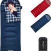 9023f1a7486d61bd KingCamp Kinderschlafsack Schlafsack Winter Warmer Deckenschlafsack 3-4 Jahreszeiten für Kinder beim Camping Trekking 170 x 70 cm Komfort: 7°C 1.4 KG