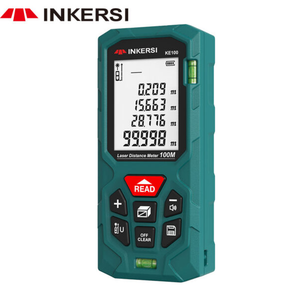 90319ccdc7bc5c00 INKERSI rangefinder Digital Tape Measure 40/60/80/100/120m lazer Trena Laser Distance Meter Accurate Roulette Range Finder