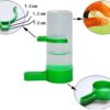 90389467c9a6111a 2Pcs Automatic Bird Feeder Bird Waterer & Feeder Parakeet Hanging Food Dispenser Bird Cage Accessories for Parrots Budgie, Cockatiel, Lovebirds (150 ml / 5.1 oz)