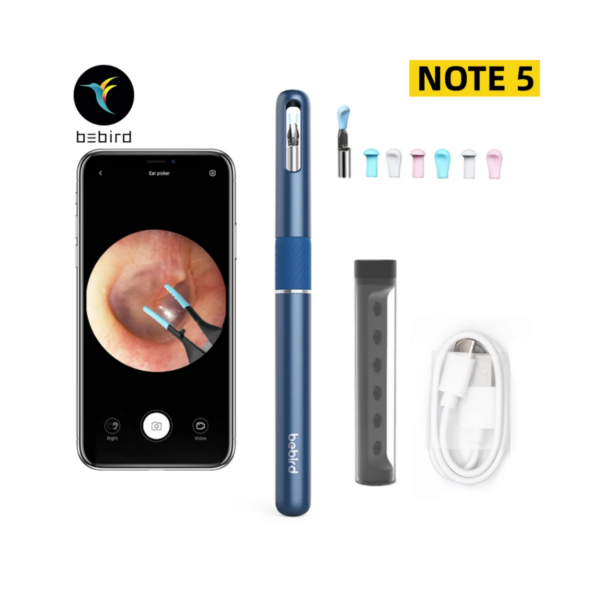 Bebird Note5 Cleaner Smart Visual Ear Wax Removal Sticks Endoscope 1000W High Precision Earpick Camera Otoscope Health Tool