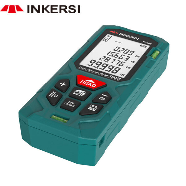 907978d3750b7f77 INKERSI rangefinder Digital Tape Measure 40/60/80/100/120m lazer Trena Laser Distance Meter Accurate Roulette Range Finder