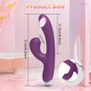 907a1aab0f9a5e35 Clit Sucker 2 in 1 Vibrator for Women G-Spot Clitoris Vacuum Stimulator Heating Dildo Toy Adults Goods