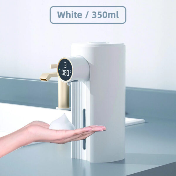 New Ipx6 Automatic Foam Kitchen Liquid Soap Dispenser Rechargeable Bathroom Infrared Motion Sensor Hand Sanitizer