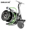 908e353940c46009 2024 New All-Metal Black Green Freshwater Seawater Dual Use Max Drag 12Kg Spinning Reel Durable Carp Fishing Tackle
