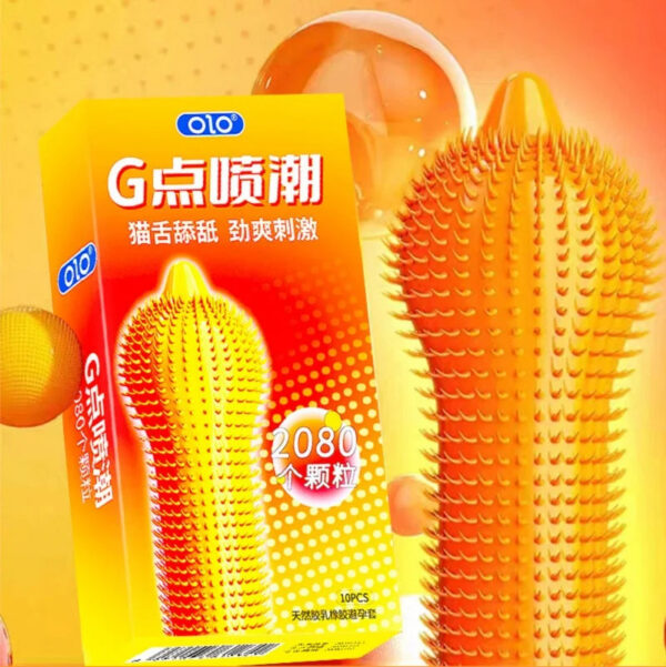 9090478c6ce6ccfb Large Spikes Condoms Dotted Granular Sex Tooys for Adult Original Lubricants Sexual Retardant High Sensitive Sex Shop 18+