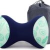 Knee Pillow for Side Sleepers, Camping Pillow, Leg Pillow, Small Memory Foam Pillow Travel, Comfortable Leg Pillow for Side Sleeping, Compatible for Camping