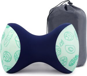 9095b5a29aee7c4b Knee Pillow for Side Sleepers, Camping Pillow, Leg Pillow, Small Memory Foam Pillow Travel, Comfortable Leg Pillow for Side Sleeping, Compatible for Camping