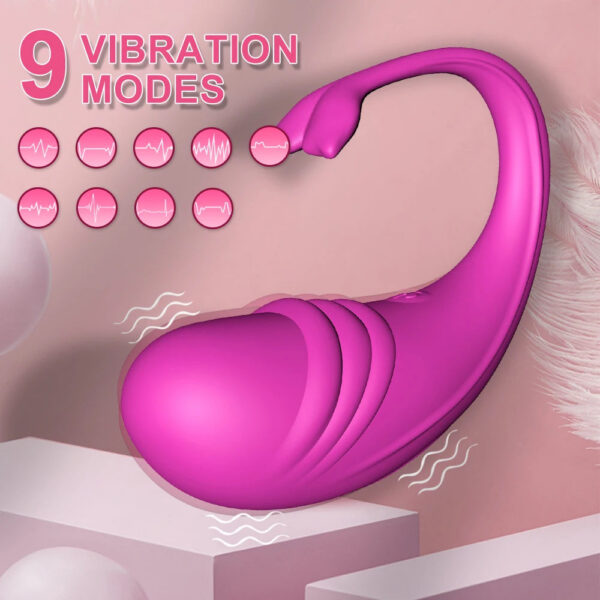 9096797f6499536b G Spot Wearable Panties Vaginal Vibrators Female Clit Stimulator Anal Massager APP Controlled Vibrating Egg Sex Toy Women Couple