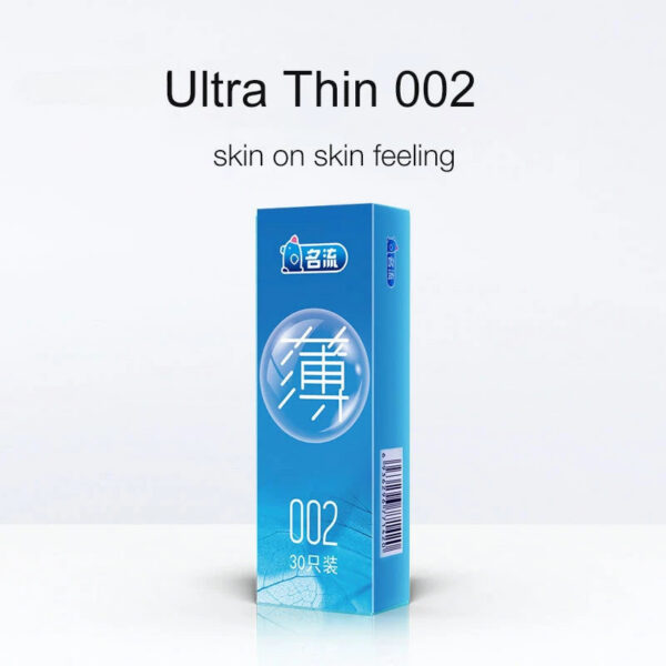 90b8734041ec9eb8 30pcs Condoms for Men Ultra Thin 0.02 Natural Latex Lubricated Cock Condom Intimate Penis Cock Sleeve for Adults 18 Sex Toys