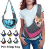 90bdf4ee4d53f6ad Pet Puppy Carrier S/L Outdoor Travel Dog Shoulder Bag Mesh Oxford Single Comfort Sling Handbag Tote Pouch