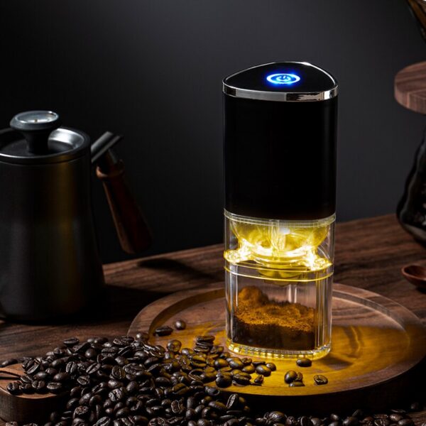 90cca4f317478e5d Portable Electric TYPE C USB Charge Ceramic Grinding Core Home Coffee Beans Puerizer Grinder