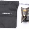 90d8d710aacc0e41 Fire-Maple FMS-300T Ultraleichter Titan Rucksack Camping Gas Kocher 2600W Taschen Rucksackkocher, Campingkocher Faltbarer Brenner Outdoor-Trekking, Wandern, Angeln