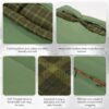 90e7e67ae5fb4d01 Naturehike 0 Degree and 40 Degree Flannel Two Person Sleeping Bag with Pillows for Adults, Couples & Family, Doublewide Double Sleeping Bag 2 Person for All Seasons Camping Hiking Backpacking