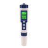 Yieryi TDS EC PH Saity Meter ORP H2 S.G TEMP Water Quality Monitor Solution Fertilizer Resistivity Tester for Pools,Aquariums