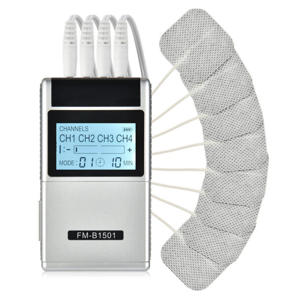 90f7d093c70ce72f 15 Modes EMS Electric Muscle Stimulator TENS Physiotherapy Pulse Full Body Massager Machine Pain Relief Health Care Device