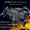 GUWIEYG CCS2 to Tesla EV Charging Adapter 250A CCS2 Combo for Tesla Convertor for Car Charger CCS2 Tesla Adapterr