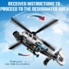SEMBO 449pcs Z-9 Shipborne Helicopter Assemblage Building Blocks MOC Armed Aircraft Fighter Soldiers Models Kids Toys Boys Gifts